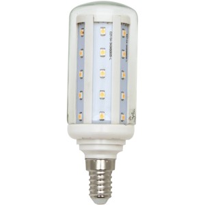 Lightme E14 LED-Leuchtmittel, 8W, warmweiß, 810 Lumen. Kompakte LED Lampe für E14 Fassung.