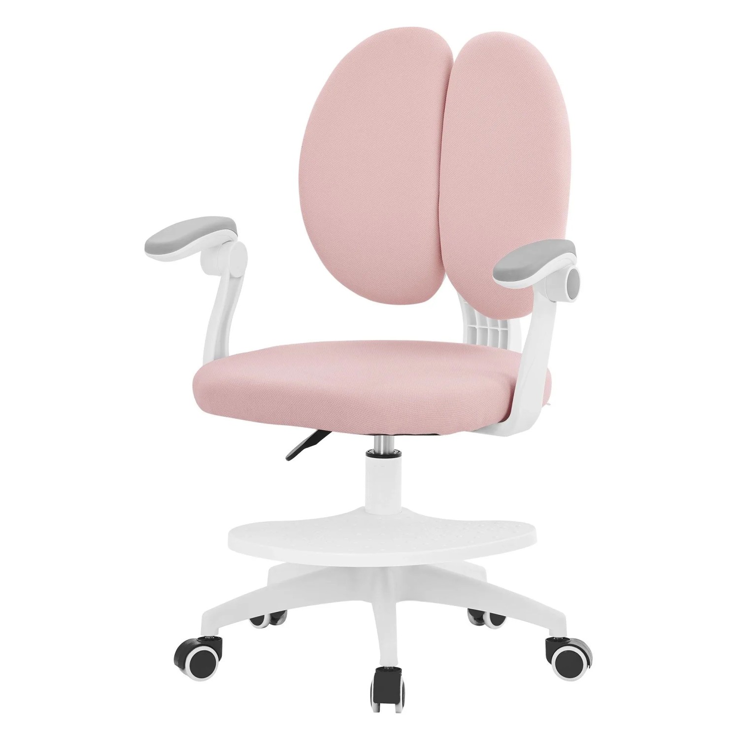 ML-Design Kinderschreibtischstuhl Ergonomisch Rosa 95-107 cm 360°