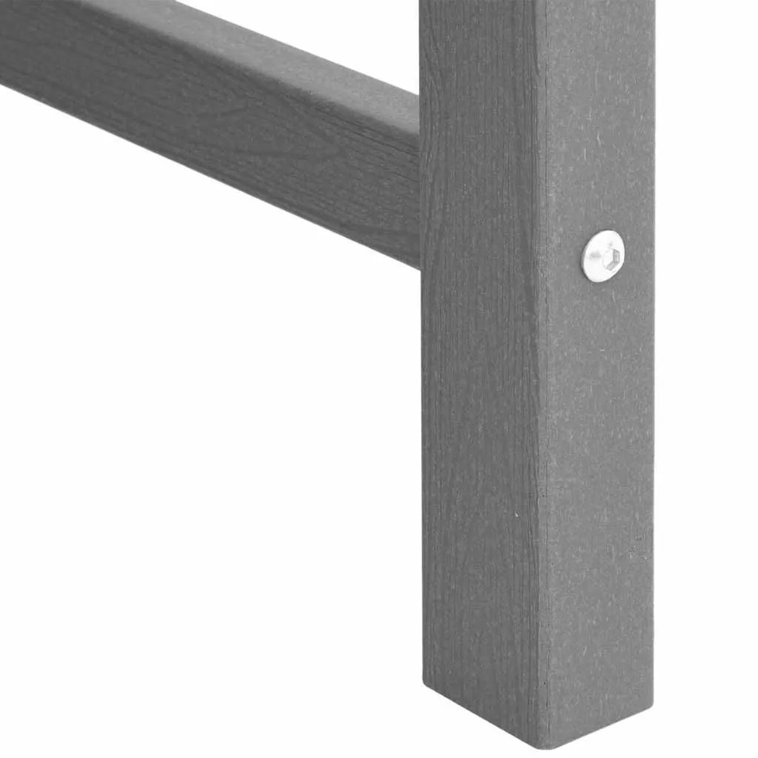 vidaXL Gartenstuhl 6 Stk Hellgrau 65,5 x 59 x 88 cm Polyethylen 3335800_10