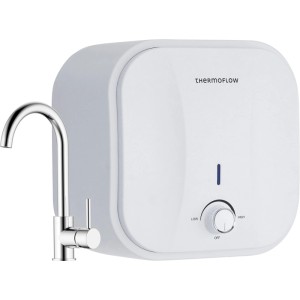 Thermoflow Untertischsspeicher druckfest, 10 Liter mit Armatur Ovalis