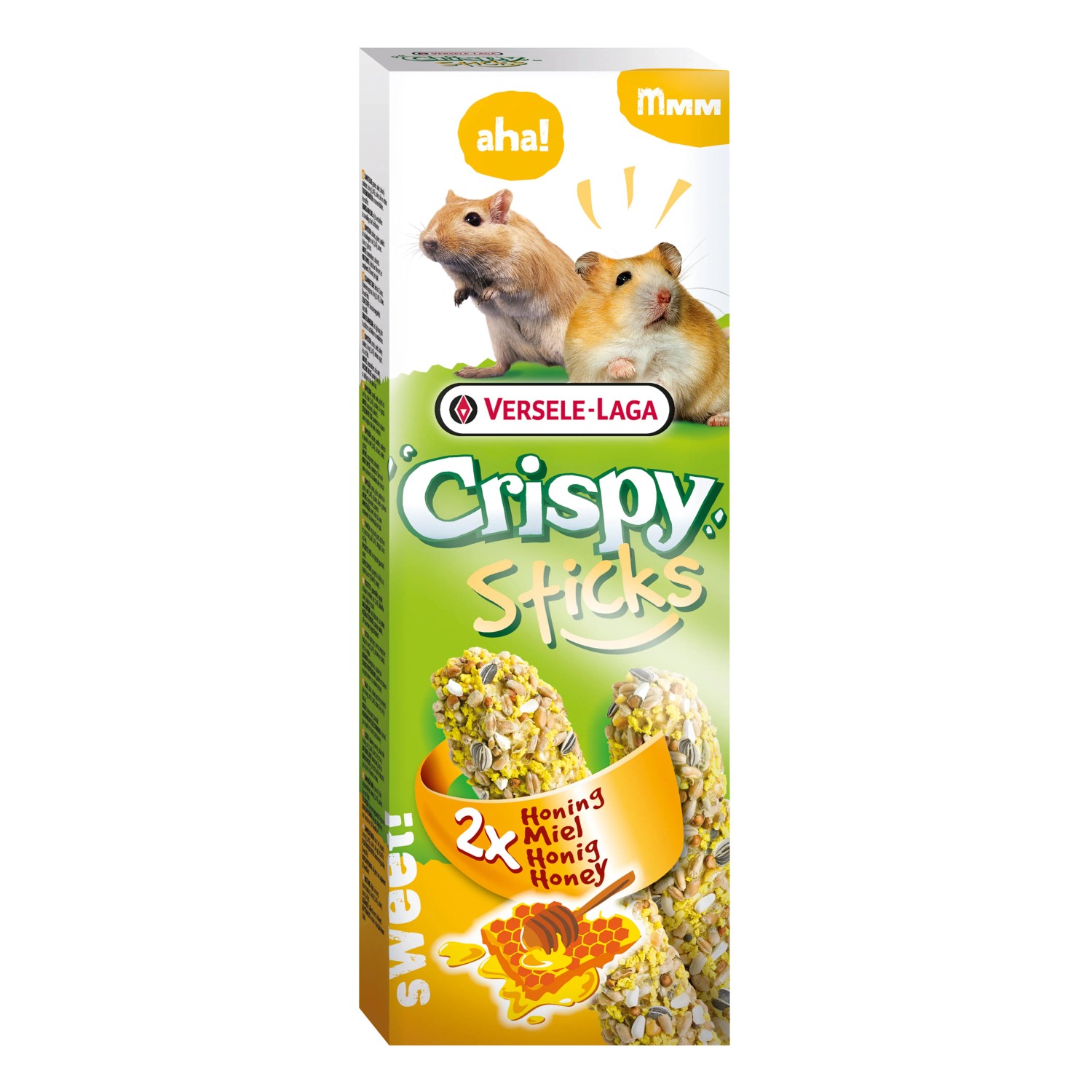 Versele-Laga Crispy Sticks für Hamster & Rennmäuse mit Honig 2 Stück