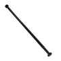 Sanilo Duschvorhangstange, schwarz, ausziehbar von 120-220 cm. Duschstange für Bad und Dusche.