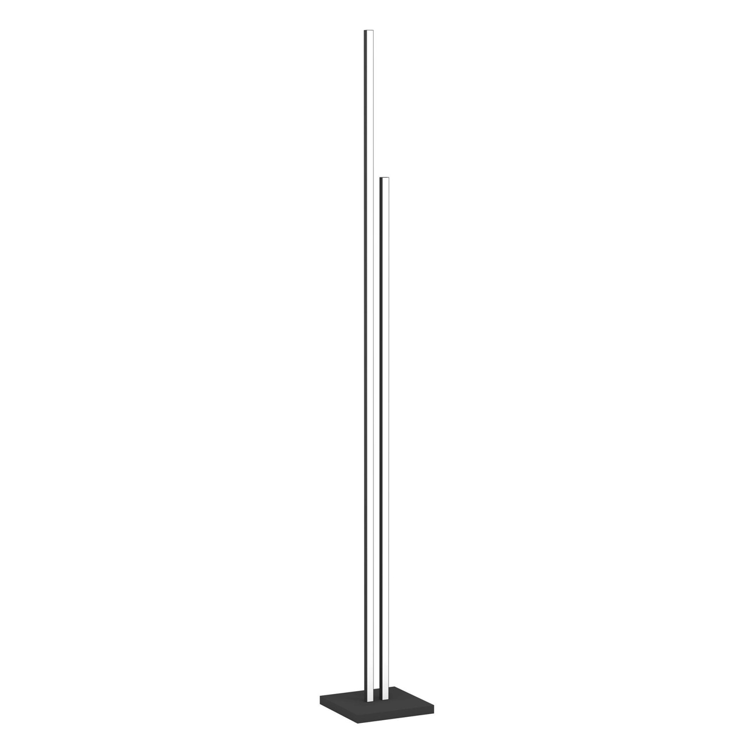EGLO LED Stehleuchte CANNIGIONA Schwarz H 1155mm 3000K 2900lm günstig online kaufen