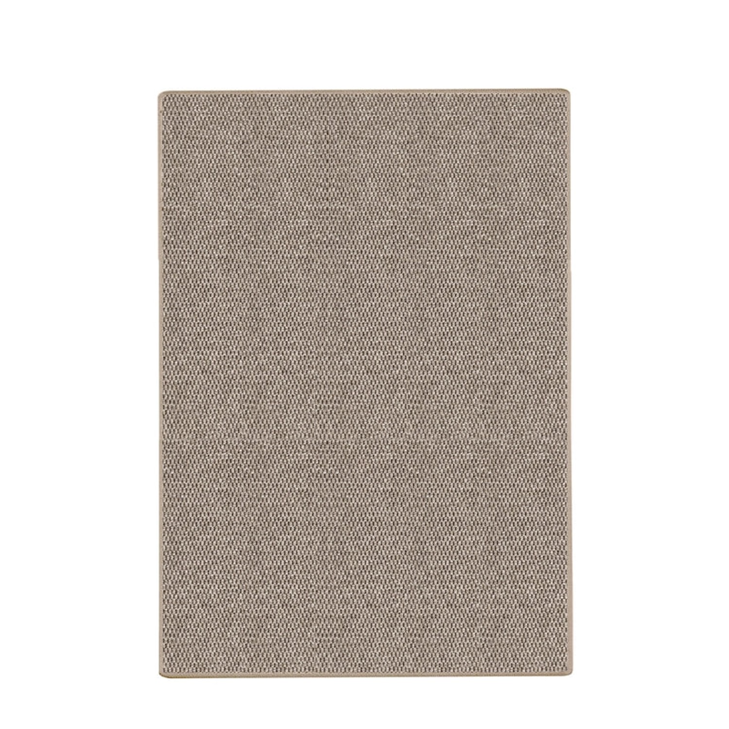 KARAT Teppich in Sisaloptik Kalkutta nach Maß Taupe 200 x 200 cm günstig online kaufen