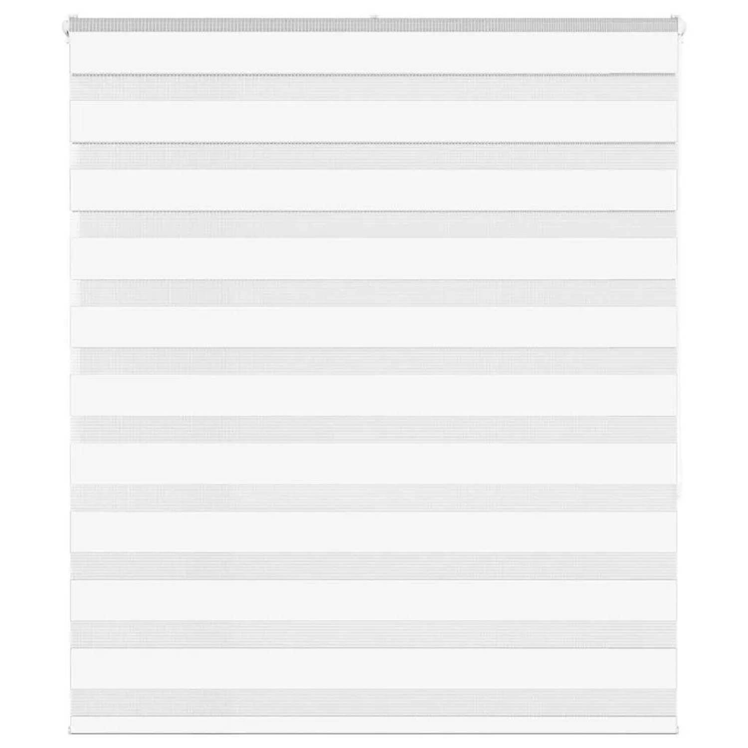 vidaXL Doppelrollo Weiß 120x150 cm Stoffbreite 115,9 cm Polyester 4014759 günstig online kaufen