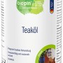 Dose Biopin Teak-Öl Transparent 500ml für Holzpflege und Schutz.