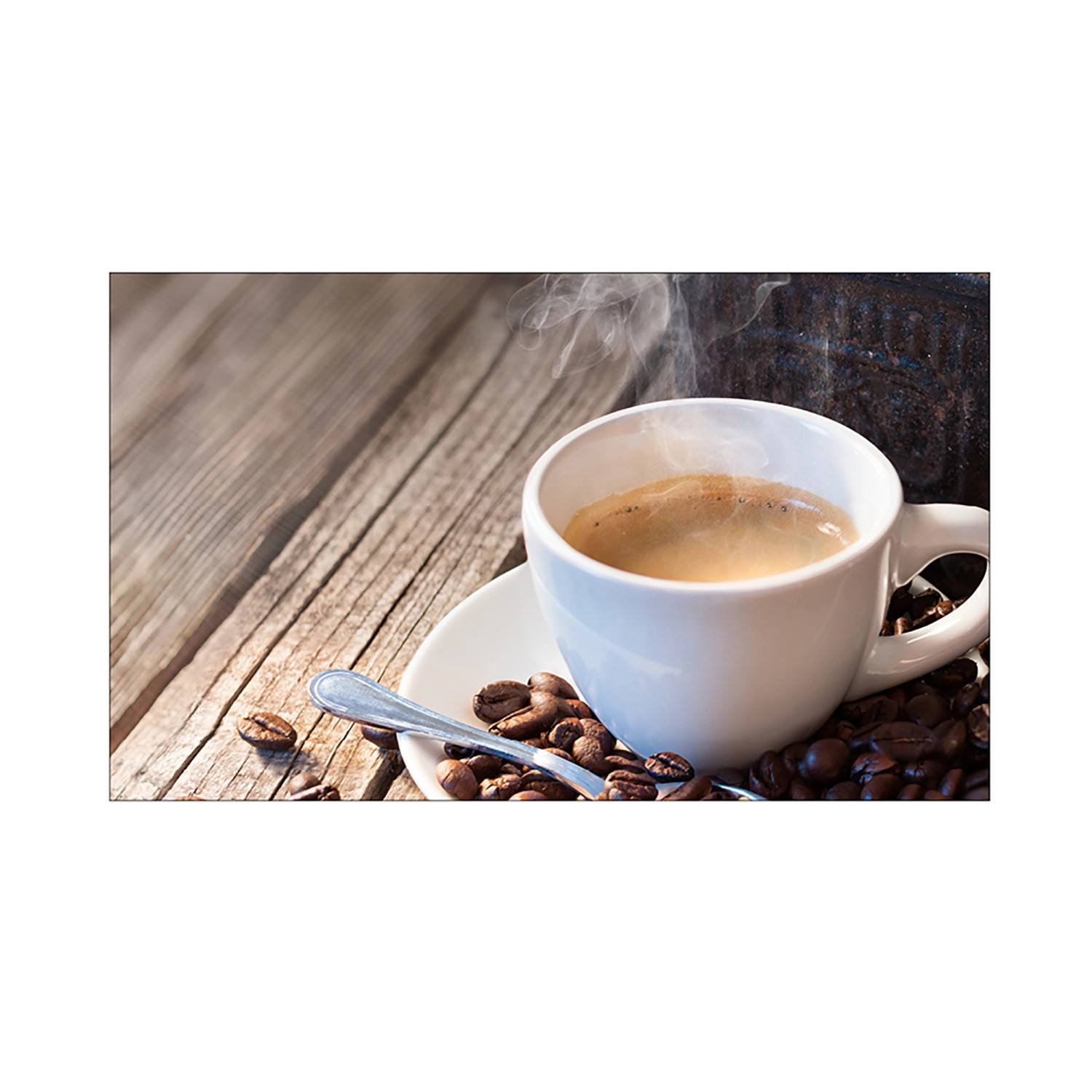 MySpotti Küchenrückwand Profix Cucina Auszeit 100 x 60 cm Kaffeetasse günstig online kaufen