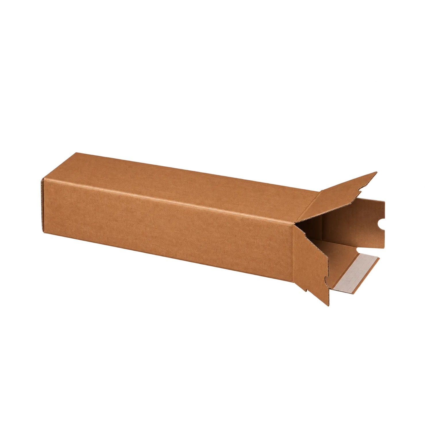 PROREGAL Mega Deal 40x Plan-Box DIN A2 LxBxH 435x105x105mm Verlängerbar mit Teleskophülle mit Doppelter Selbstklebeverschluss & Aufreißfaden Braun