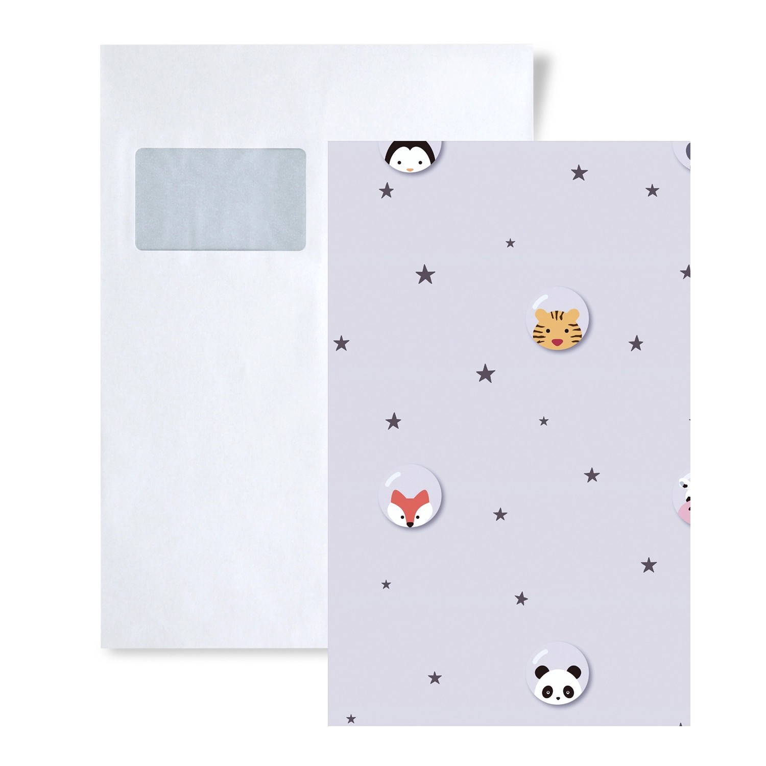 PROFHOME 1 MUSTERSTÜCK S-381431-GU DIN A4 MUSTER der Tiermotiv Tapete günstig online kaufen
