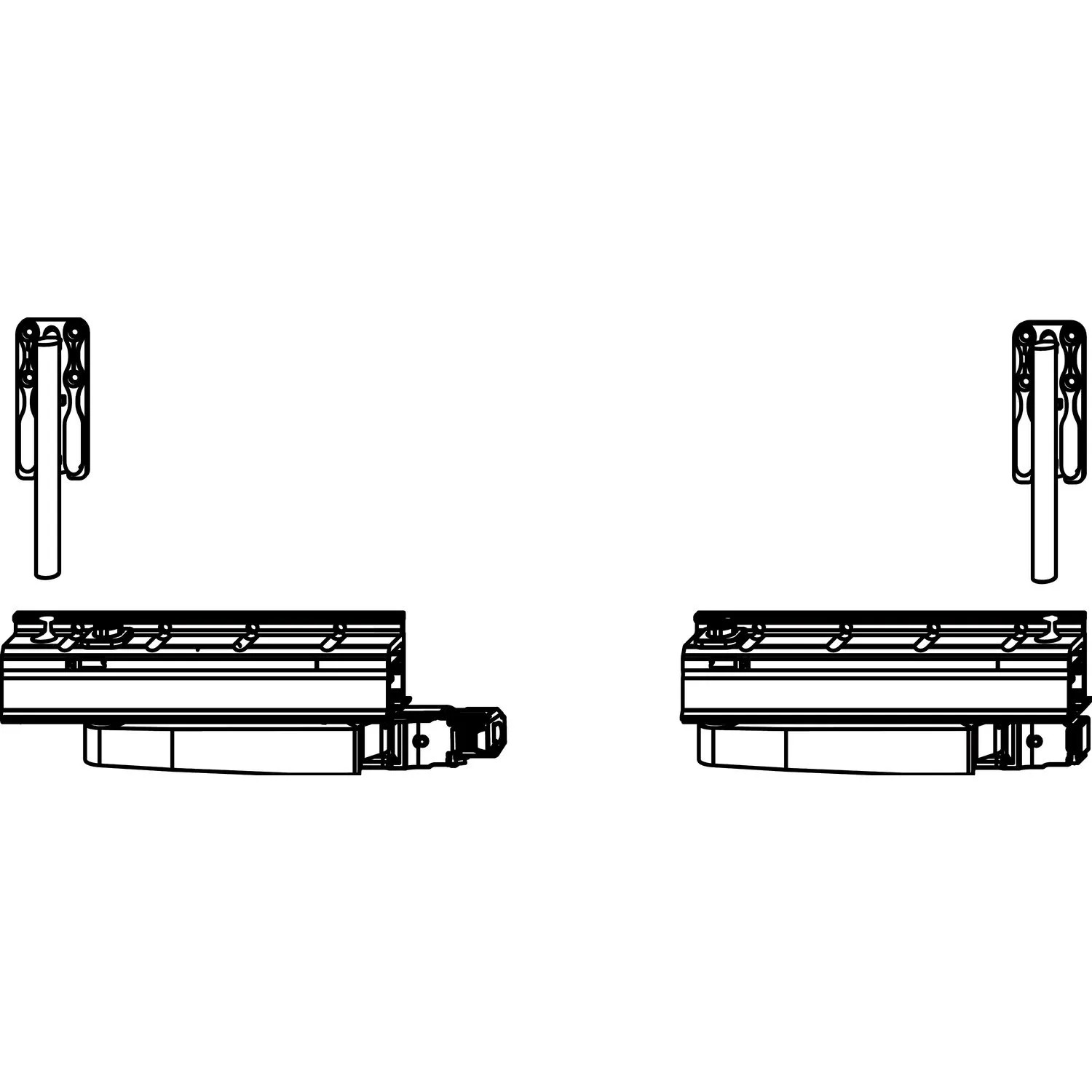 Maco Skb-S/Se Grundkarton Laufwagen Schema A & C 160kg Rechts