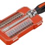 OBI Bit-Schraubendreher, 26-teilig, mit Bits in Aufbewahrungsbox. Schraubenzieher-Set mit Soft-Touch Griff.