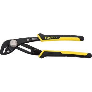 Stanley Fatmax Wasserpumpenzange, 254 mm, mit gelb-schwarzem Griff. Zange für Sanitär und Installation.