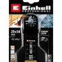Einhell HSS BiM Tauchsägeblatt, 29x54mm, Titanbeschichtung, für Multitool Zubehör