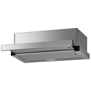 PKM Einbau-Dunstabzugshaube FS1-60BSPY, ausziehbar, Edelstahl