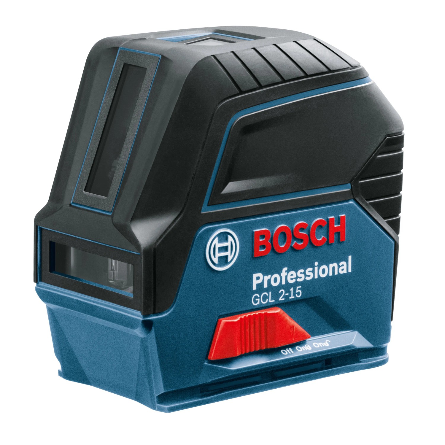 Bosch Professional GCL 2-15 Linienlaser, selbstnivellierend, für präzise Messungen auf Baustellen.