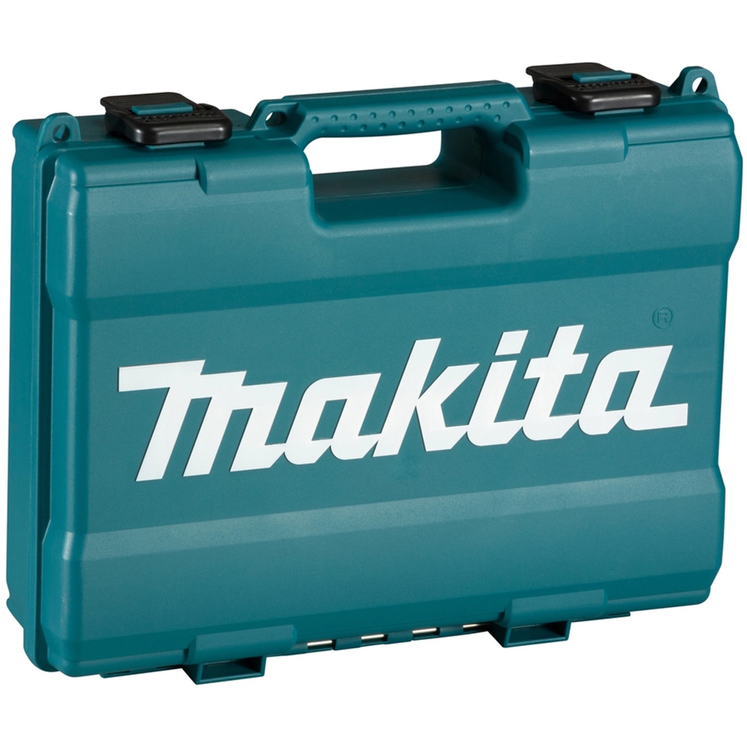 Makita Koffer für Akku-Schlagbohrschrauber, türkis mit weißem Logo.