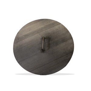 SIENA GARDEN Feuerschalendeckel aus Stahl, Ø 102 cm, zum Schutz vor Funkenflug und Witterung.