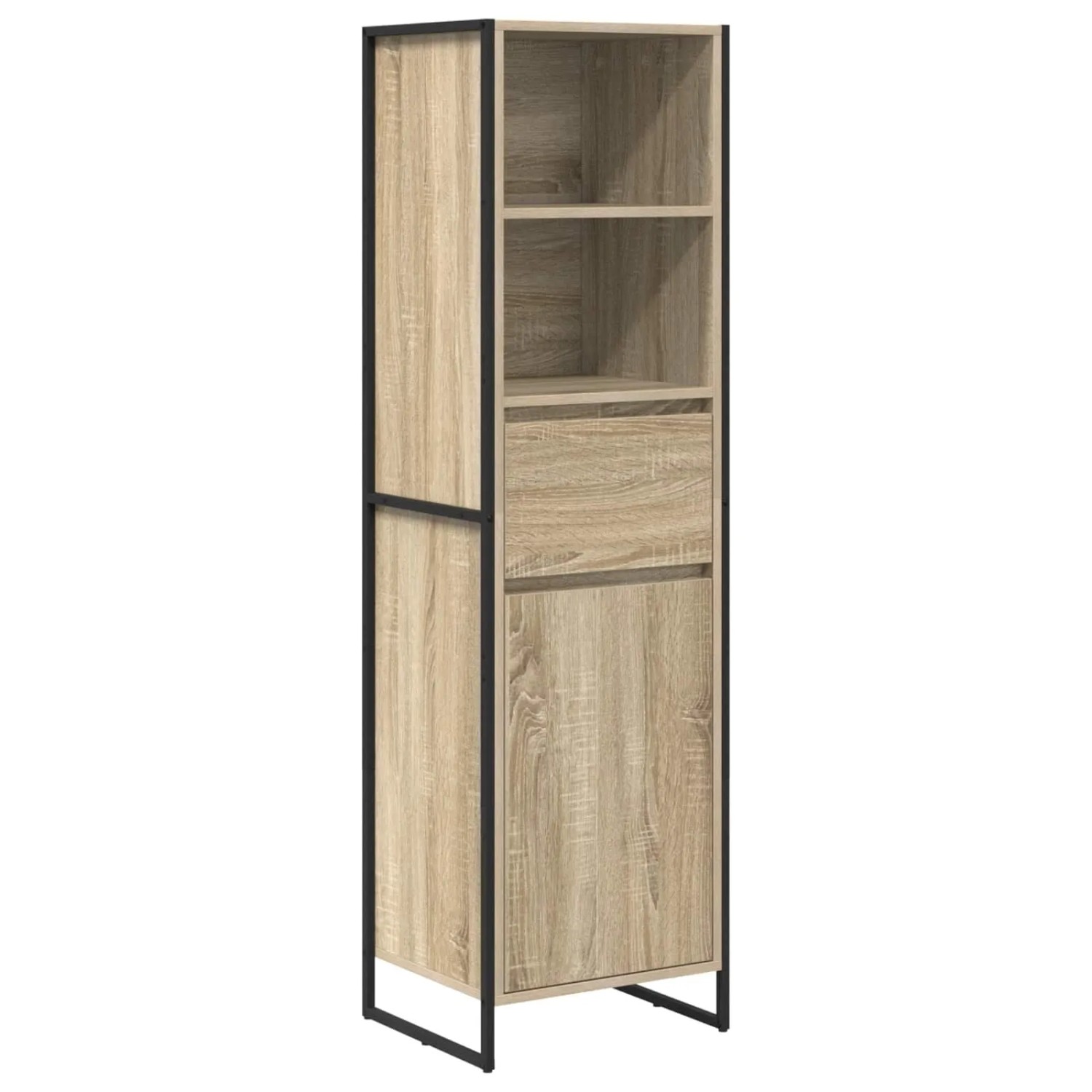 vidaXL Bücherregal Sonoma 43 x 36 x 150,5 cm Holzwerkstoff 886625