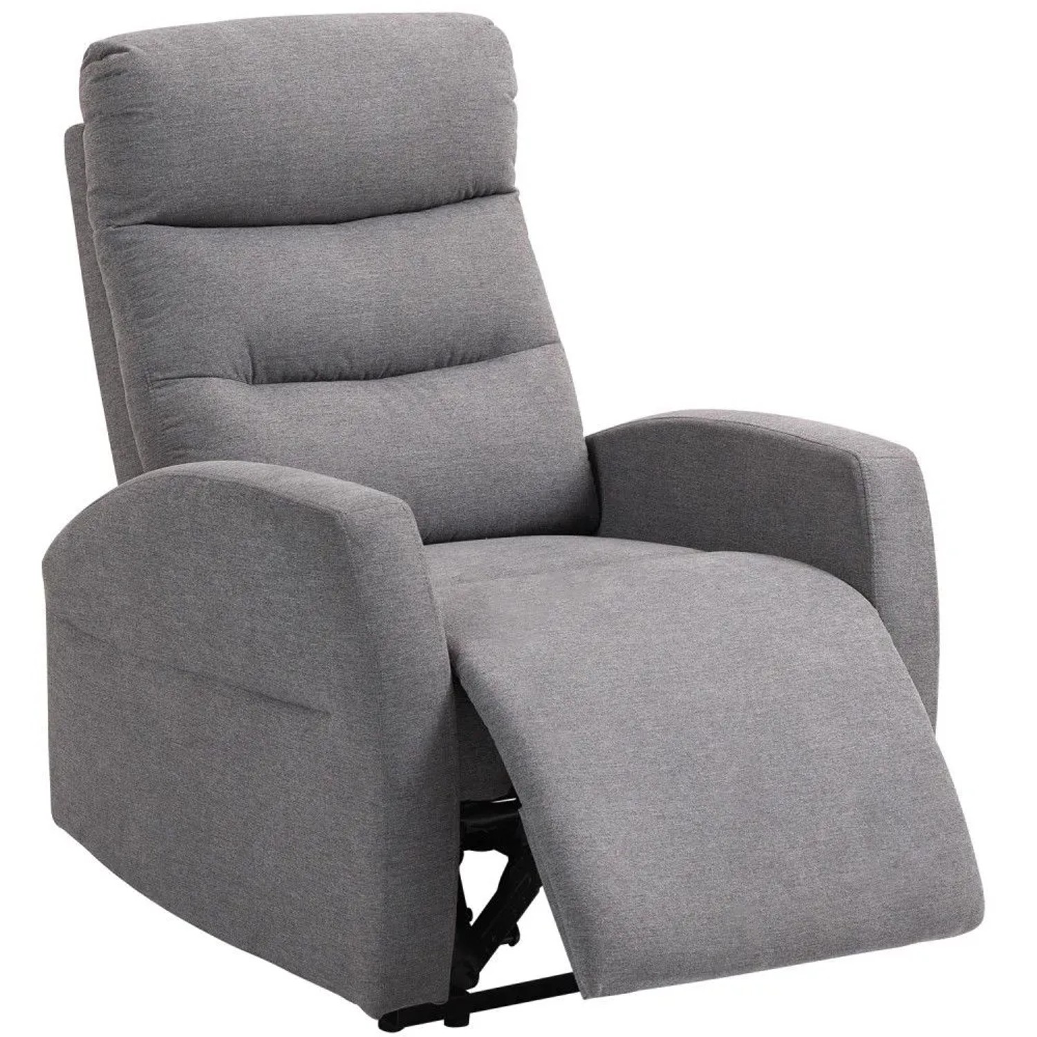 HOMCOM Relaxsessel mit Liegefunktion Polyester 76L x 93B x 103H cm Dunkelgrau