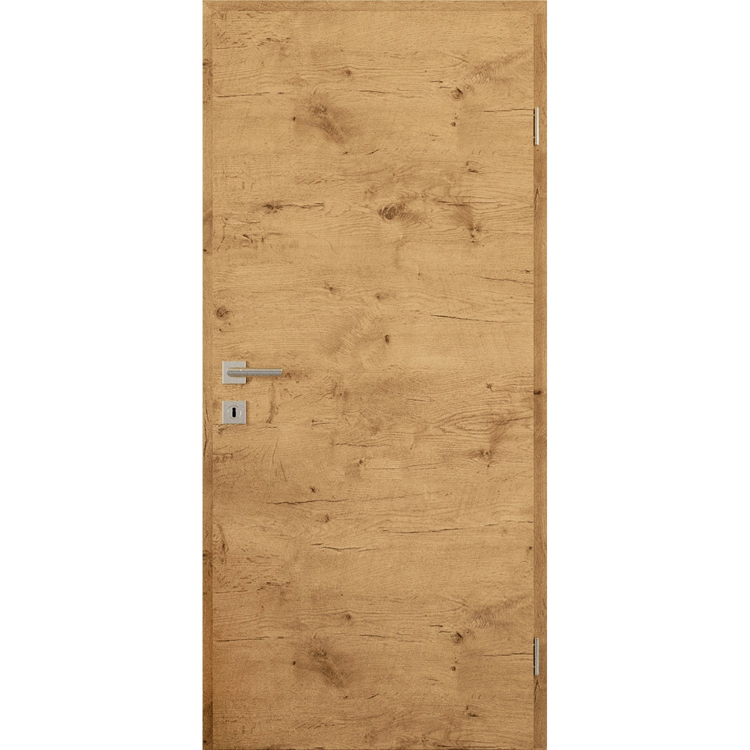 Zimmertür CPL Eiche Ferox Holznachbildung (GLQ335) 73,5 cm x 198,5 cm Anschlag L
