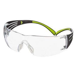 3M SecureFit Lese-Schutzbrille +1,5 Dioptrien, klare Scheibe für Augenschutz beim Lesen und Arbeiten.
