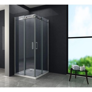 Glasdeals Duschkabine 8 mm Glas Dusche TELA 90 x 75 x 195 cm 3171