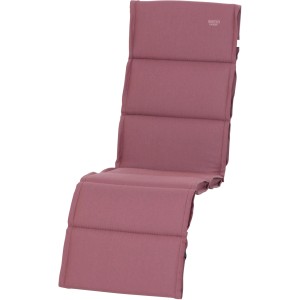 Siena Garden Relaxauflage Stella, 170x48x6 cm, altrosa. Bequemes Sitzkissen für Gartenliegen.