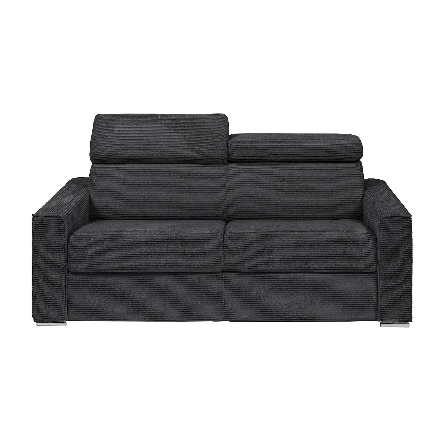 Vente-unique Schlafsofa Vizir Grau 196 cm