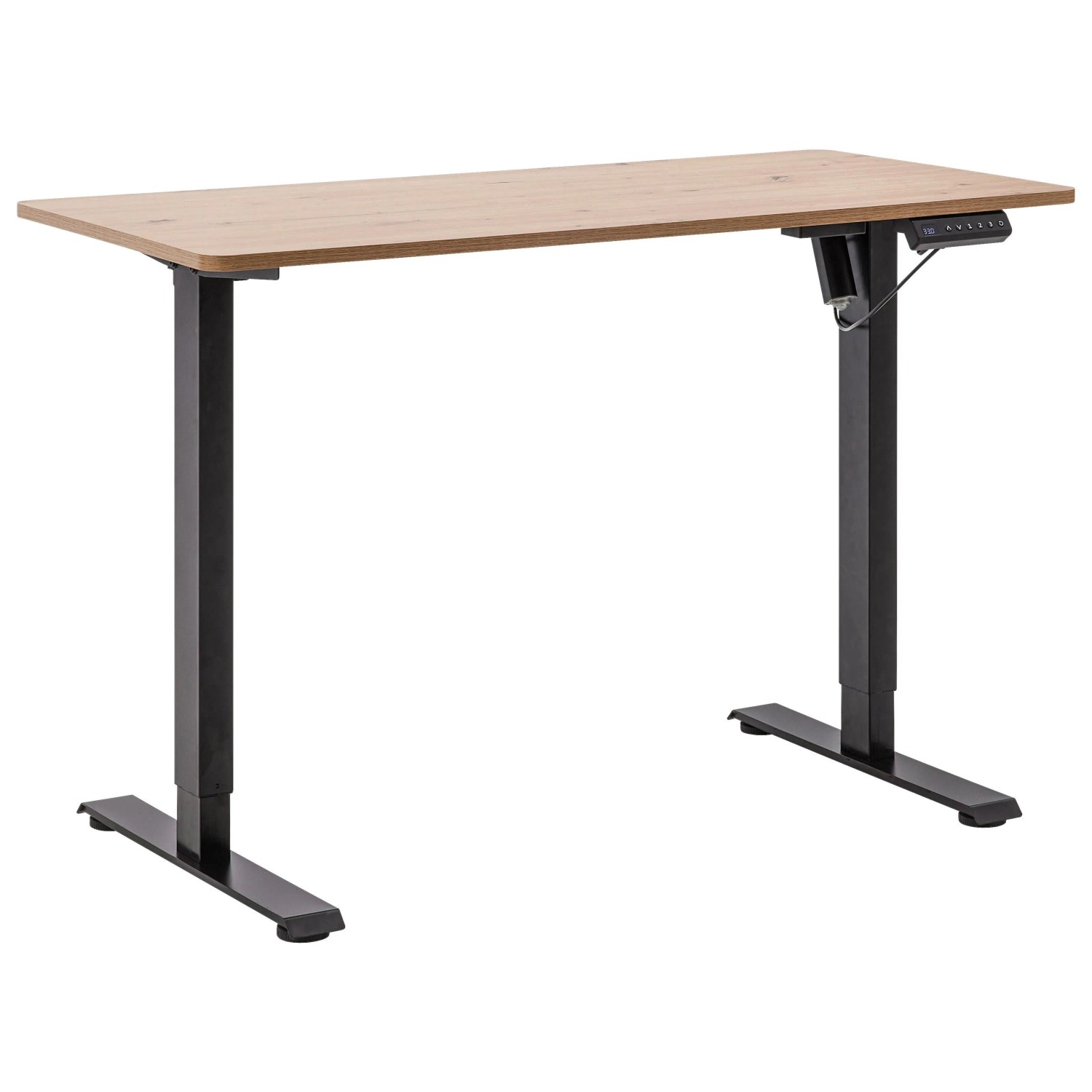 Mömax Schreibtisch Emil II Schwarz/Eiche Artisan