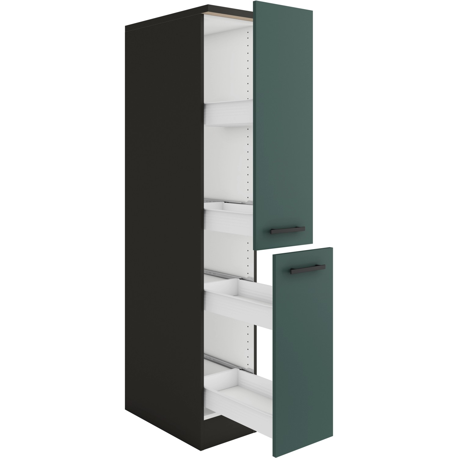 optifit verona405 apothekerschrank 30 cm steingrün