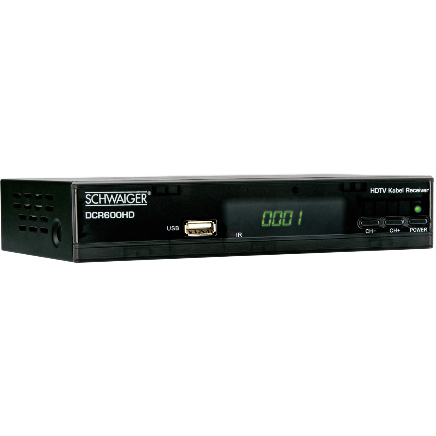 Schwaiger Full HD Kabel-Receiver Schwarz