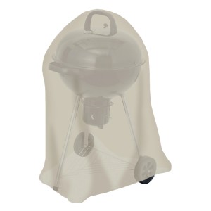 Tepro Abdeckhaube für Kugelgrill Groß, beige. Schutz vor Wind und Wetter für Ihren Grill.