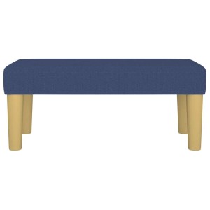 vidaXL Sitzbank Blau 70x30x30 cm Stoff 346630