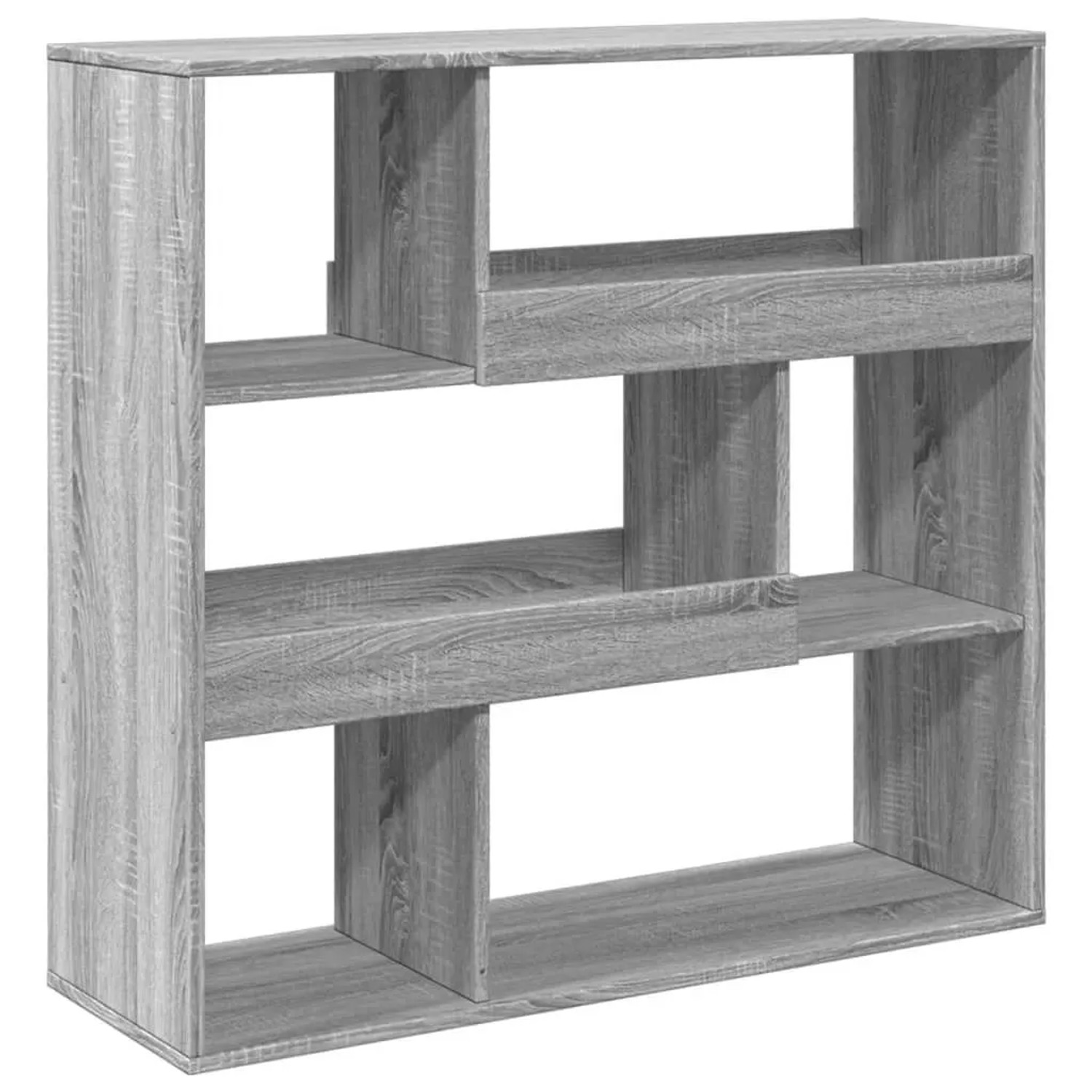 vidaXL Raumteiler Grau Sonoma 100x33x94,5 cm Holzwerkstoff 3309479