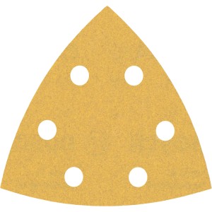 Bosch Expert Schleifblatt C470, 93x93mm, K180, 5er-Pack für Deltaschleifer.