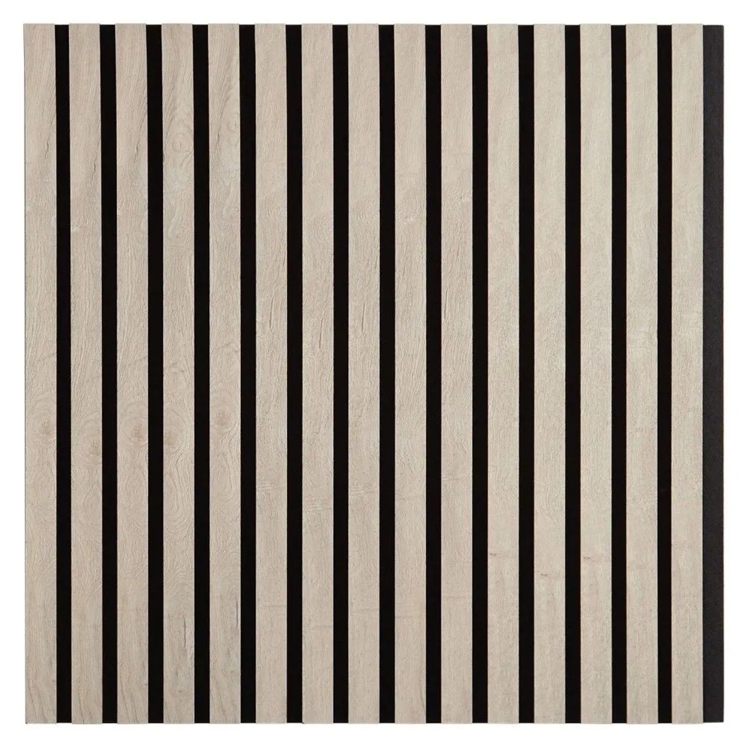 Homestyle4u Akustikpaneel Holz 60x60 cm Grau Wandpaneele Paneele 2660
