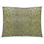 Grünes vidaXL Tarnnetz 3x4 m aus Polyester Oxford mit Camouflage-Muster. Ideal als Abdeckmaterial.