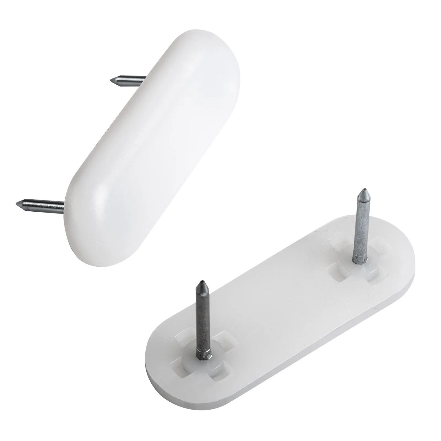 SOTECH 20er Set Nagelgleiter mit 2 Einschlagstiften 43 x 15,5 mm