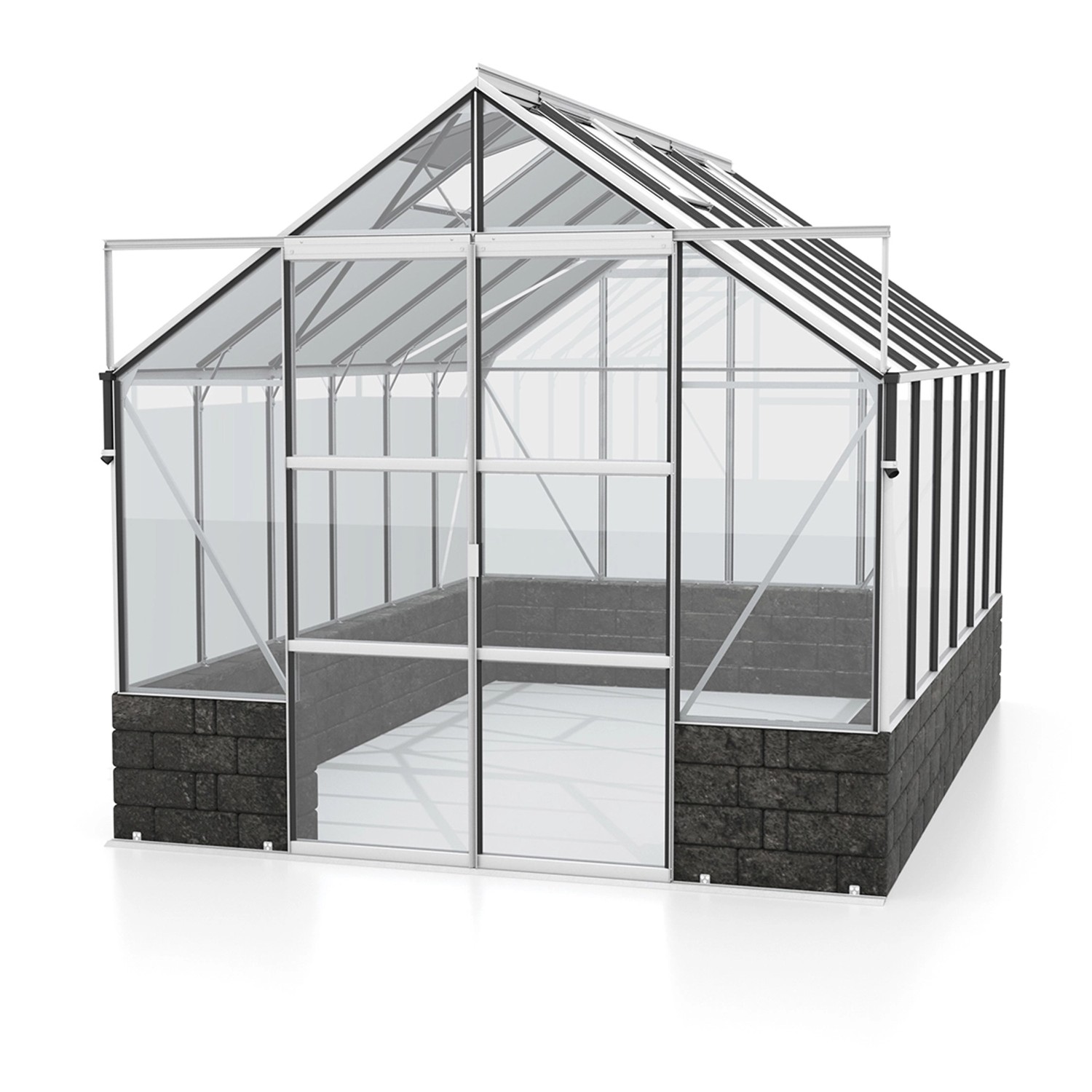 Vitavia Gewächshaus Cassandra 9900 Alu 9,9 m² günstig online kaufen