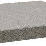 Terrassenplatte Almelo, silbergrau, 50x50 cm. Betonplatte für Terrasse und Gartenwege.