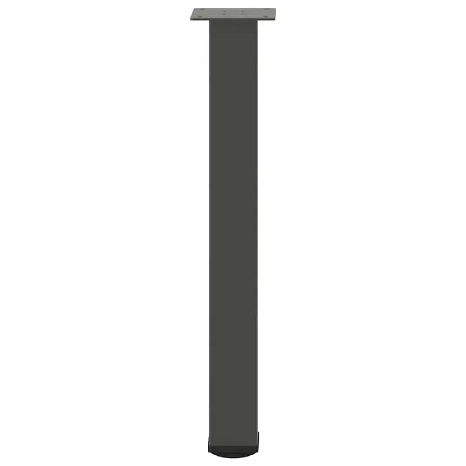 vidaXL Konsolentischbeine 4 Stk Anthrazit 72-74 cm Stahl 4012470_4