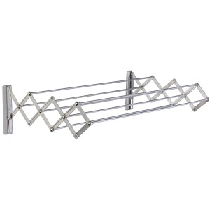 Juwel Scherentrockner RuckZuck 80 cm, ein platzsparender Wäscheständer für Wandmontage.