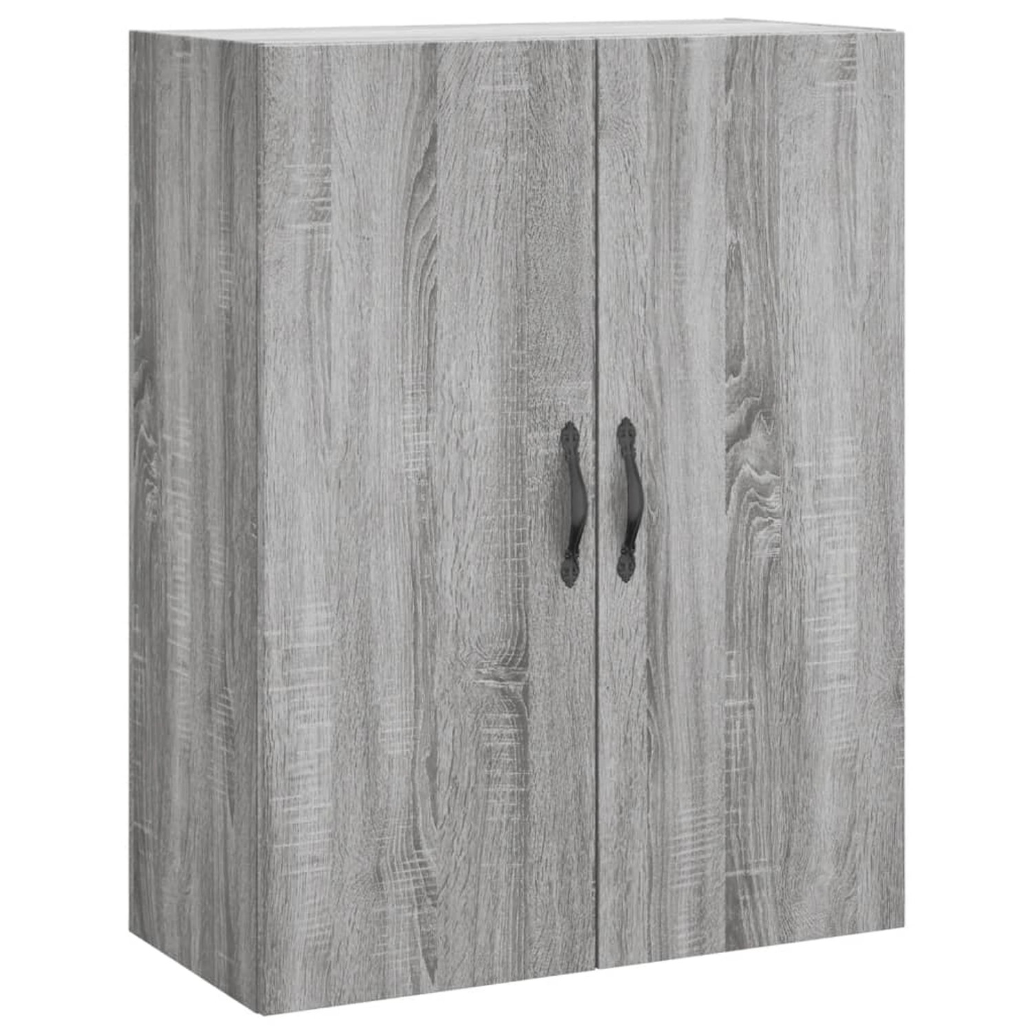 vidaXL Wandschrank Grau Sonoma 69,5x34x90 cm Holzwerkstoff 834984 günstig online kaufen