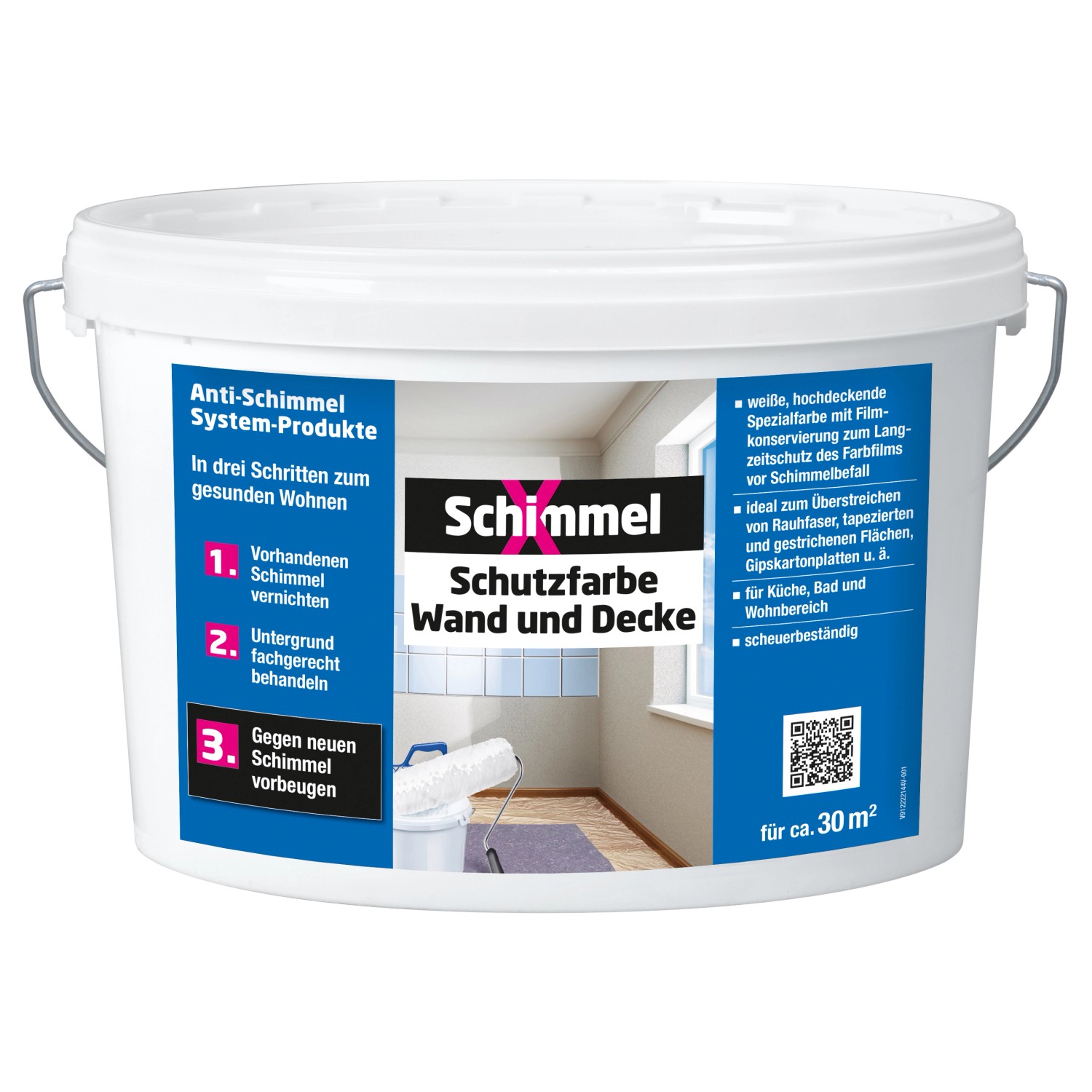 SchimmelX Schutzfarbe Wand und Decke 5 l günstig online kaufen