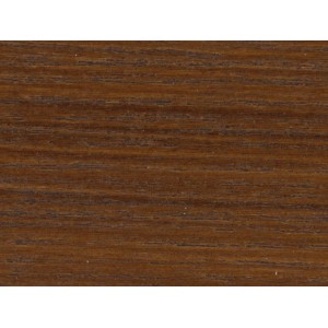 Holzlasur in Nussbaum: Detailaufnahme der Farbe und Maserung der Bondex Dauerschutz-Lasur.