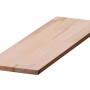 Unbehandelte Leimholzplatte Buche, 120x50x1,8 cm, für Regalböden und Möbelbau.