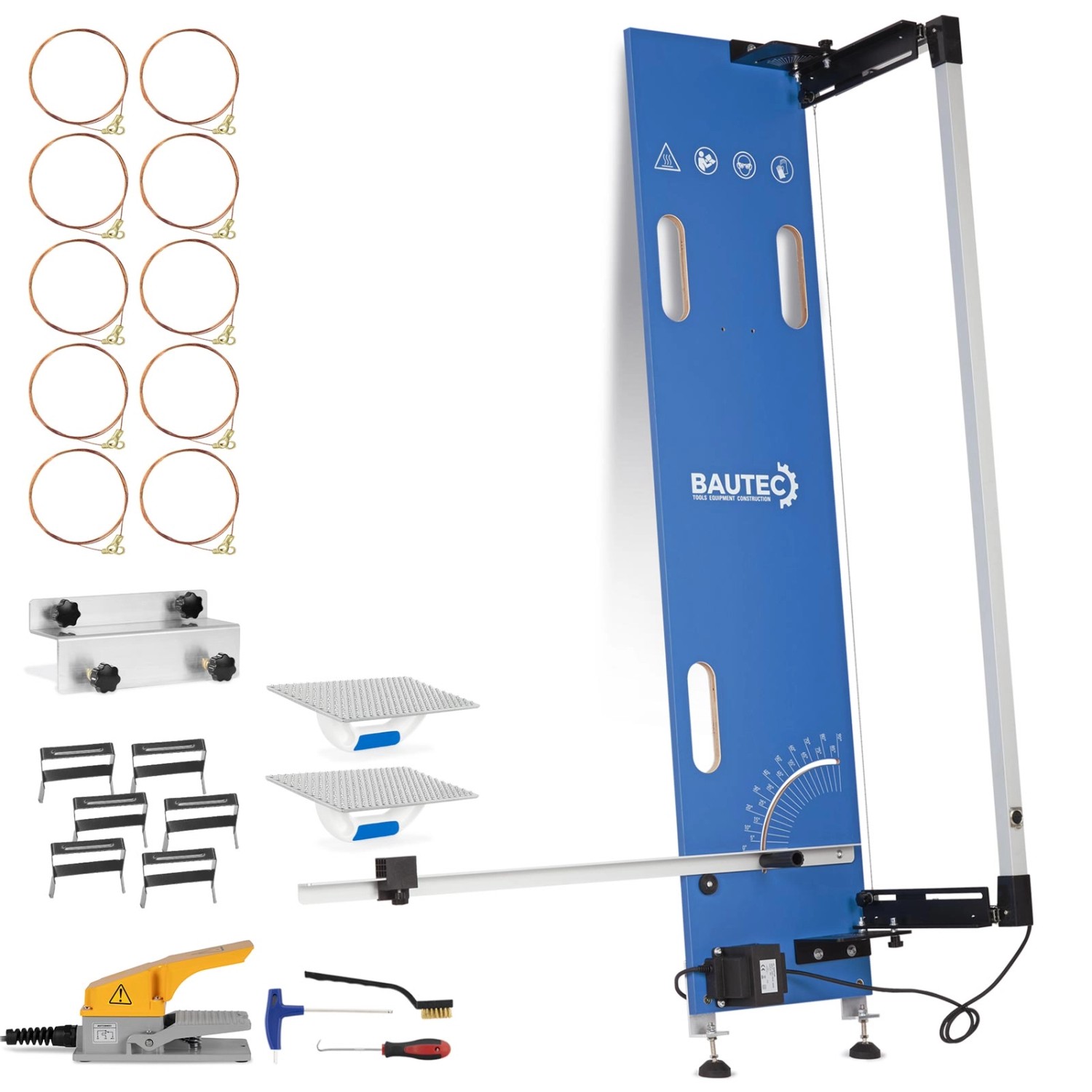 BAUTEC Styroporschneider GAZELLE 2.1 Tischgerät mit Standnoppen 200 W inkl. günstig online kaufen