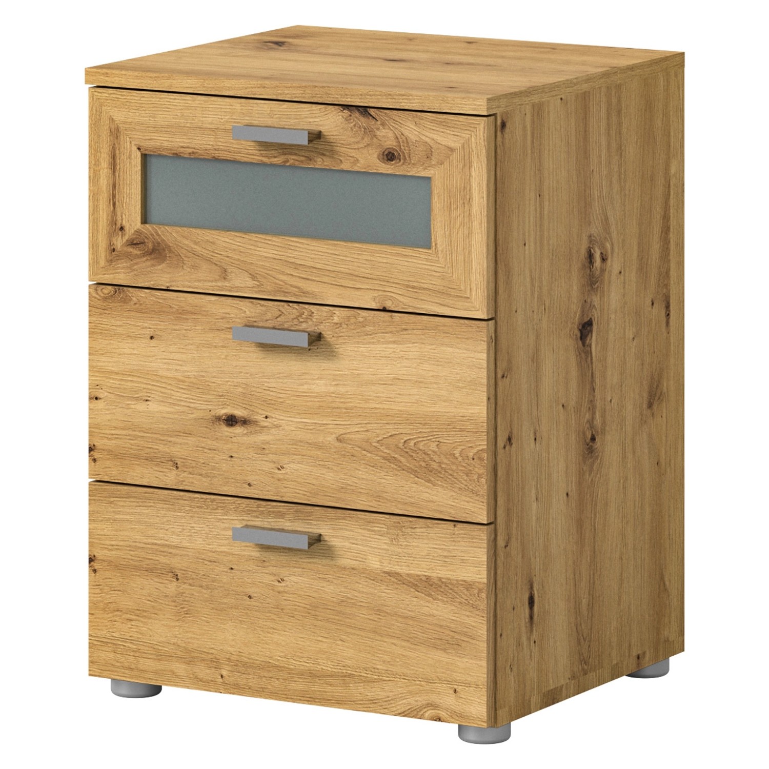 Inn.Furn Nachttisch Eiche Artisan 45 x 60 cm mit Soft-Close Dante günstig online kaufen