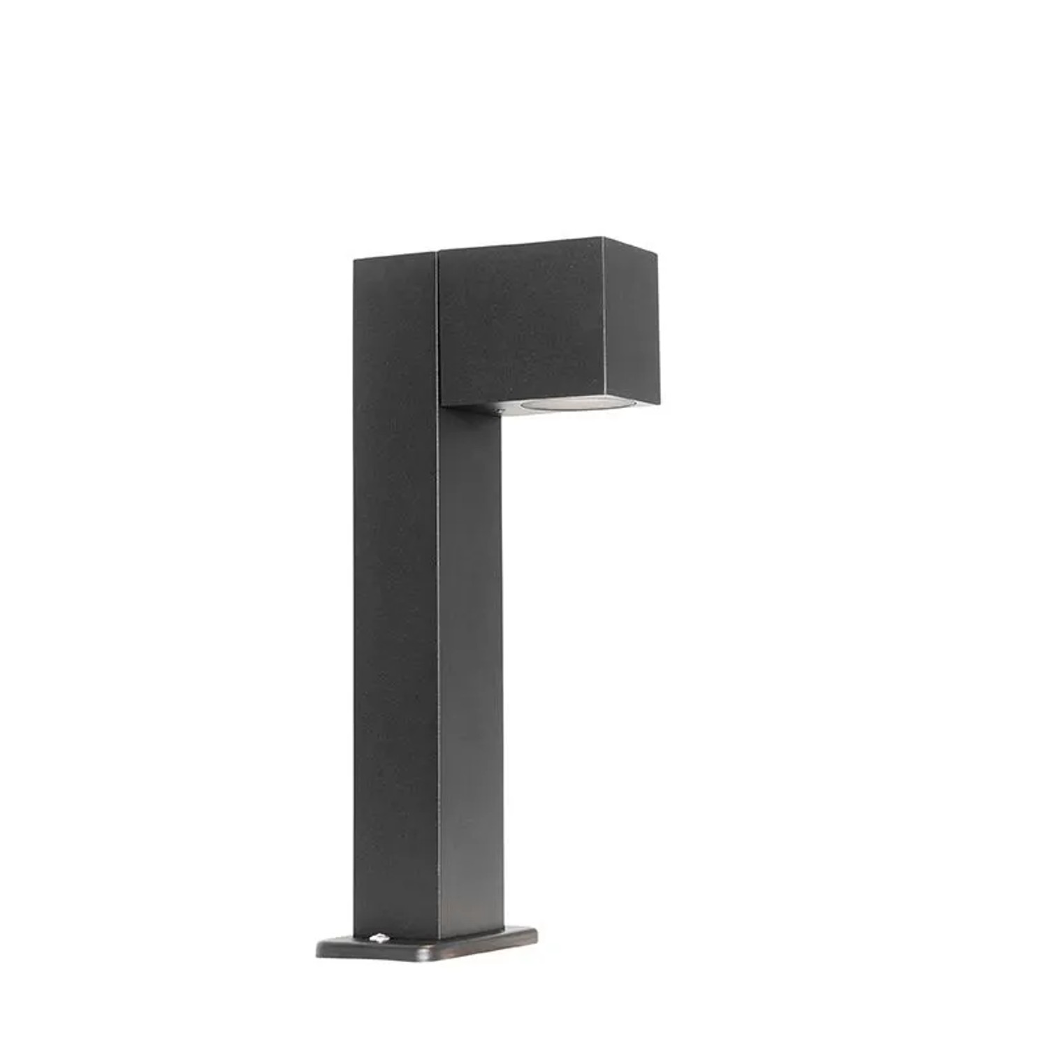 QAZQA Industrielle Stehende Außenlampe Schwarz 35 cm IP44 Baleno