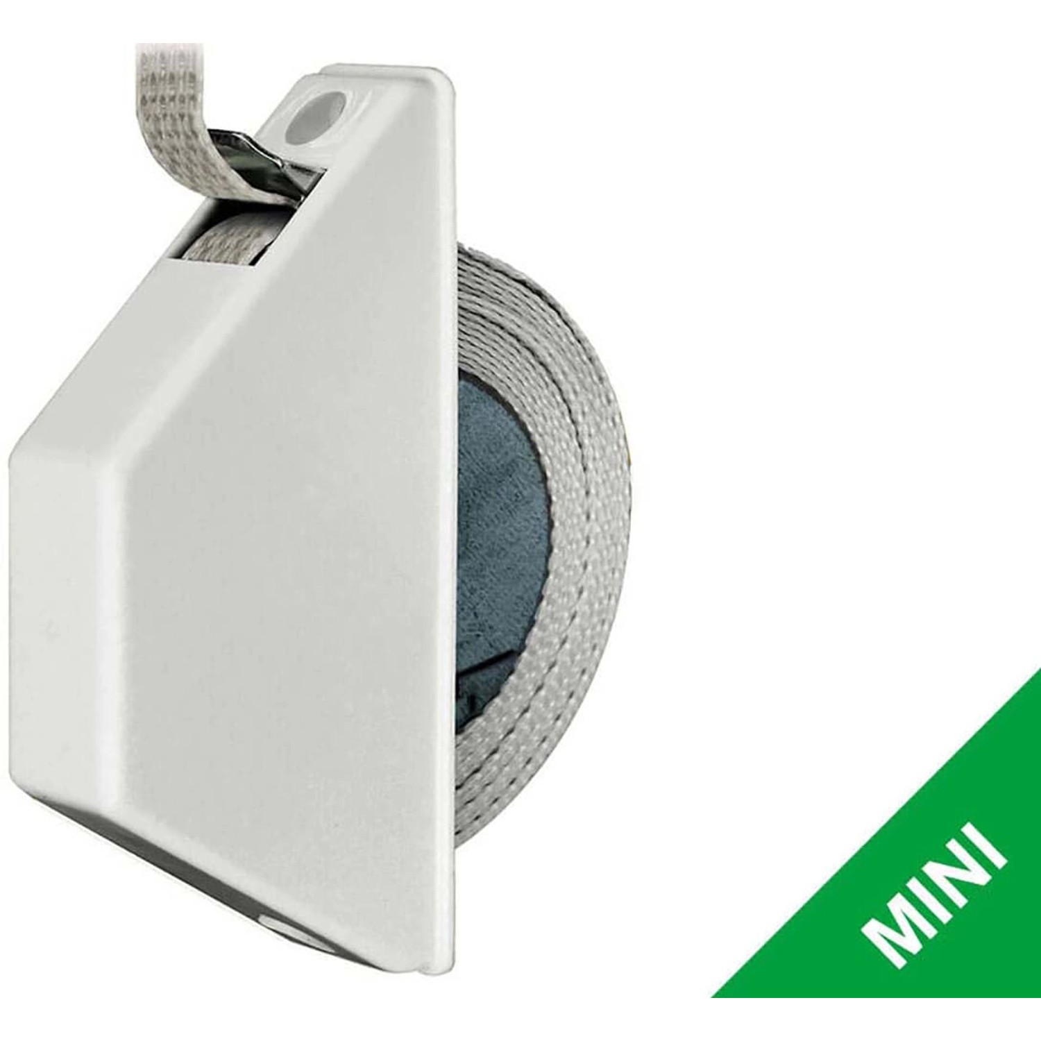 Schellenberg Halbeinlasswickler Mini inkl. Gurtband Weiß